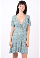 Dress Only Onlelisa Chinois Green Flower